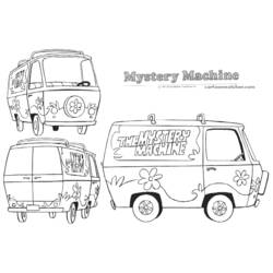 Coloring page: Scooby doo (Cartoons) #31627 - Printable coloring pages