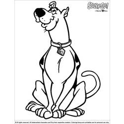 Coloring page: Scooby doo (Cartoons) #31634 - Free Printable Coloring Pages