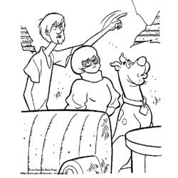 Coloring page: Scooby doo (Cartoons) #31643 - Free Printable Coloring Pages