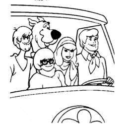 Coloring page: Scooby doo (Cartoons) #31651 - Free Printable Coloring Pages