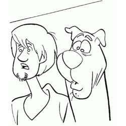 Coloring page: Scooby doo (Cartoons) #31657 - Free Printable Coloring Pages