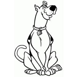 Coloring page: Scooby doo (Cartoons) #31694 - Printable coloring pages