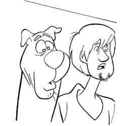 Coloring page: Scooby doo (Cartoons) #31699 - Free Printable Coloring Pages