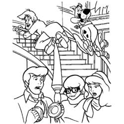Coloring page: Scooby doo (Cartoons) #31700 - Free Printable Coloring Pages