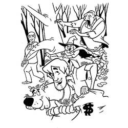 Coloring page: Scooby doo (Cartoons) #31717 - Free Printable Coloring Pages