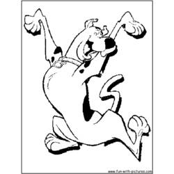 Coloring page: Scooby doo (Cartoons) #31721 - Free Printable Coloring Pages