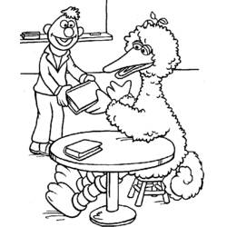 Coloring page: Sesame street (Cartoons) #32075 - Free Printable Coloring Pages