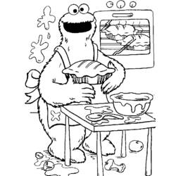 Coloring page: Sesame street (Cartoons) #32078 - Free Printable Coloring Pages