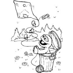 Coloring page: Sesame street (Cartoons) #32090 - Free Printable Coloring Pages