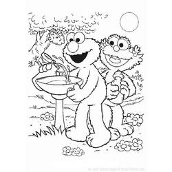 Coloring page: Sesame street (Cartoons) #32096 - Free Printable Coloring Pages