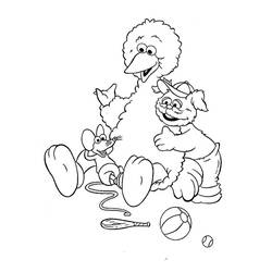Coloring page: Sesame street (Cartoons) #32103 - Free Printable Coloring Pages