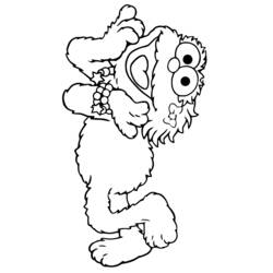 Coloring page: Sesame street (Cartoons) #32109 - Free Printable Coloring Pages