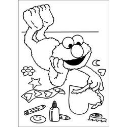 Coloring page: Sesame street (Cartoons) #32115 - Free Printable Coloring Pages