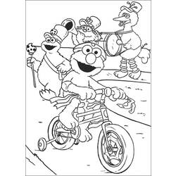 Coloring page: Sesame street (Cartoons) #32159 - Free Printable Coloring Pages
