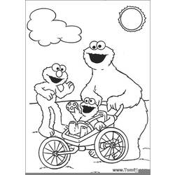 Coloring page: Sesame street (Cartoons) #32189 - Free Printable Coloring Pages