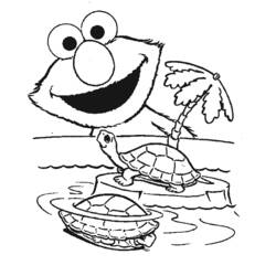 Coloring page: Sesame street (Cartoons) #32220 - Free Printable Coloring Pages