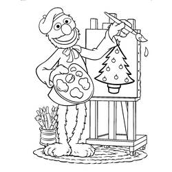Coloring page: Sesame street (Cartoons) #32227 - Printable coloring pages