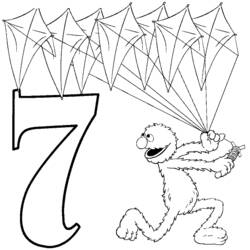 Coloring page: Sesame street (Cartoons) #32240 - Free Printable Coloring Pages