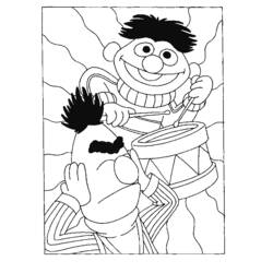 Coloring page: Sesame street (Cartoons) #32242 - Printable coloring pages