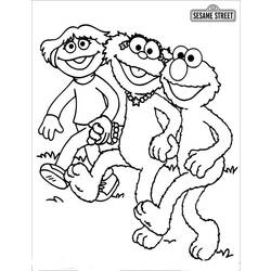 Coloring page: Sesame street (Cartoons) #32250 - Printable coloring pages