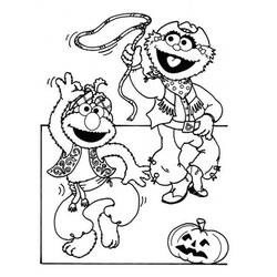 Coloring page: Sesame street (Cartoons) #32255 - Free Printable Coloring Pages