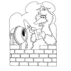 Coloring page: Sesame street (Cartoons) #32266 - Free Printable Coloring Pages