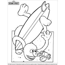 Coloring page: Sesame street (Cartoons) #32305 - Free Printable Coloring Pages
