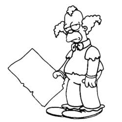Coloring page: Simpsons (Cartoons) #23798 - Free Printable Coloring Pages