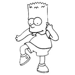 Coloring page: Simpsons (Cartoons) #23809 - Free Printable Coloring Pages