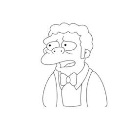Coloring page: Simpsons (Cartoons) #23815 - Free Printable Coloring Pages