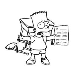 Coloring page: Simpsons (Cartoons) #23838 - Free Printable Coloring Pages