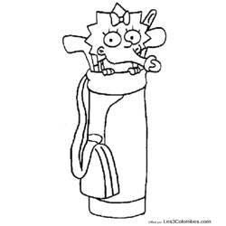 Coloring page: Simpsons (Cartoons) #23839 - Free Printable Coloring Pages