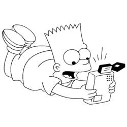 Coloring page: Simpsons (Cartoons) #23872 - Free Printable Coloring Pages