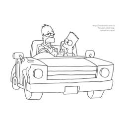 Coloring page: Simpsons (Cartoons) #23883 - Free Printable Coloring Pages