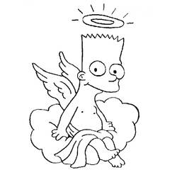 Coloring page: Simpsons (Cartoons) #23904 - Free Printable Coloring Pages