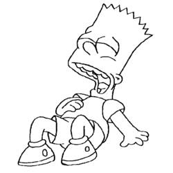 Coloring page: Simpsons (Cartoons) #23920 - Free Printable Coloring Pages
