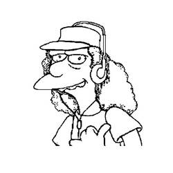 Coloring page: Simpsons (Cartoons) #23931 - Free Printable Coloring Pages