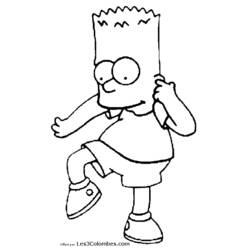 Coloring page: Simpsons (Cartoons) #23957 - Free Printable Coloring Pages