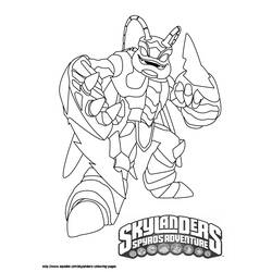 Coloring page: Skylanders (Cartoons) #43395 - Free Printable Coloring Pages