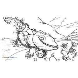 Coloring page: Skylanders (Cartoons) #43404 - Free Printable Coloring Pages