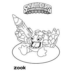 Coloring page: Skylanders (Cartoons) #43415 - Free Printable Coloring Pages