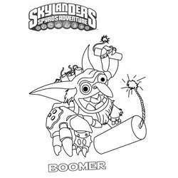 Coloring page: Skylanders (Cartoons) #43419 - Free Printable Coloring Pages