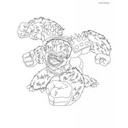 Coloring page: Skylanders (Cartoons) #43420 - Free Printable Coloring Pages