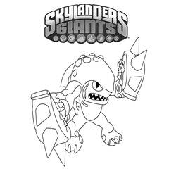 Coloring page: Skylanders (Cartoons) #43438 - Free Printable Coloring Pages