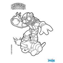 Coloring page: Skylanders (Cartoons) #43541 - Free Printable Coloring Pages