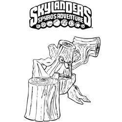 Coloring page: Skylanders (Cartoons) #43564 - Free Printable Coloring Pages