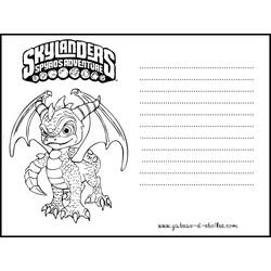 Coloring page: Skylanders (Cartoons) #43653 - Free Printable Coloring Pages