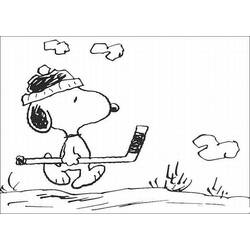 Coloring page: Snoopy (Cartoons) #27059 - Free Printable Coloring Pages