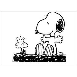 Coloring page: Snoopy (Cartoons) #27068 - Free Printable Coloring Pages