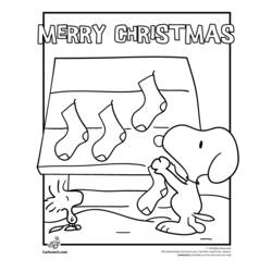 Coloring page: Snoopy (Cartoons) #27098 - Free Printable Coloring Pages